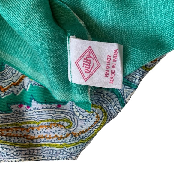 Oilily Vintage Paisley Scarf - Picture 7 of 7